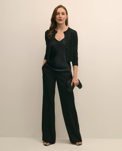 Crepe Tuxedo Pants, image 1