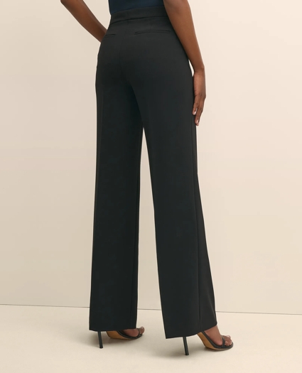 Crepe Wide-Leg Pants, image 3