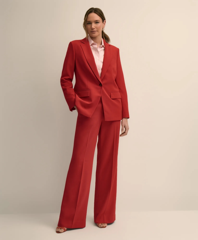 Crepe Wide-Leg Pants, image 4