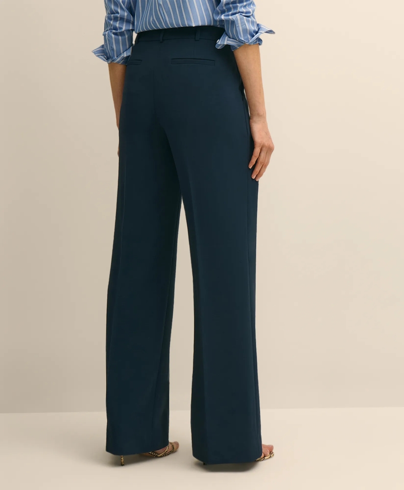 Crepe Wide-Leg Pants, image 3