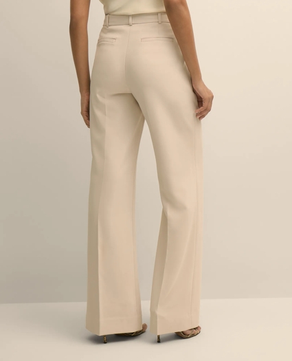 Crepe Wide-Leg Pants, image 3