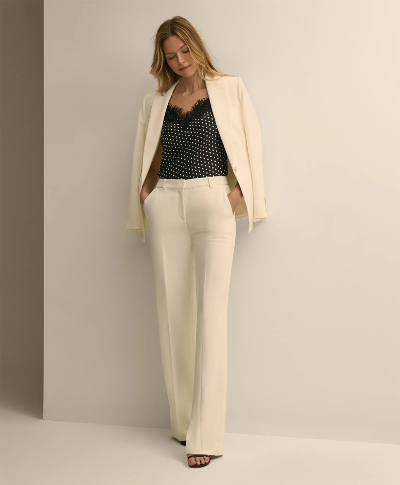 Crepe Wide-Leg Pants, image 2