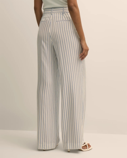 Viscose Striped Pants, image 3