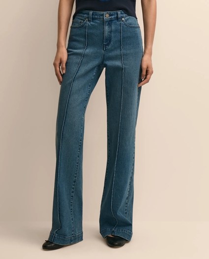 Cotton Pintuck Jeans, image 2