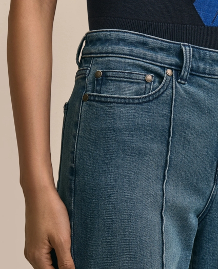 Cotton Pintuck Jeans, image 3