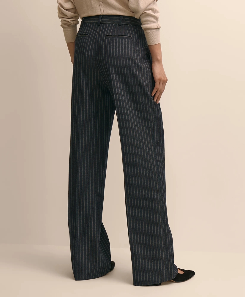 Pinstripe Flare Trouser, image 5