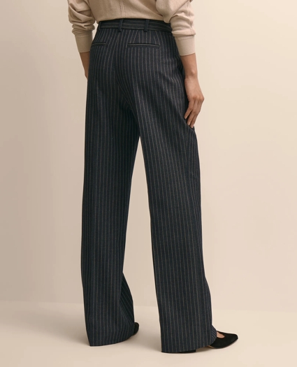 Pinstripe Flare Trouser, image 5