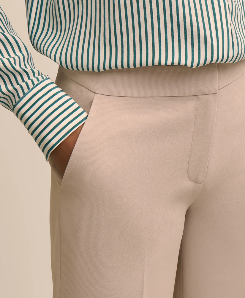 Fine Crepe Wide-Leg Pant, image 3
