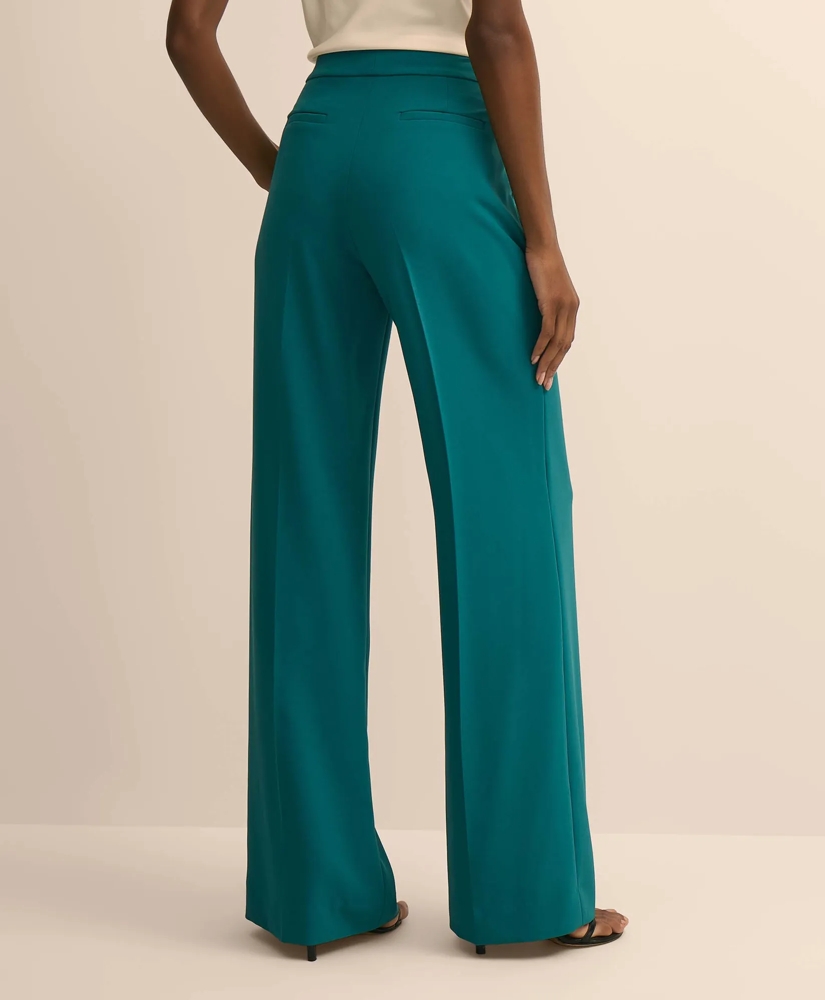 Fine Crepe Wide-Leg Pant, image 4