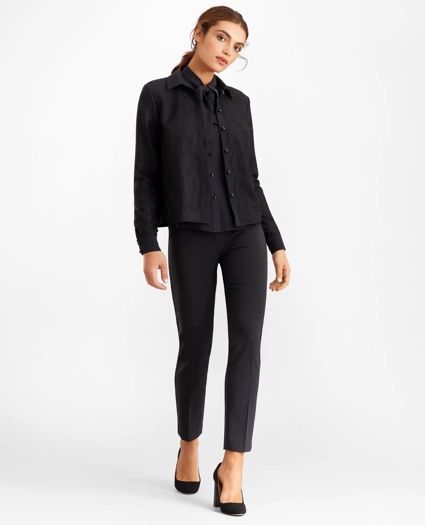 Lace & Satin Blouse, image 5