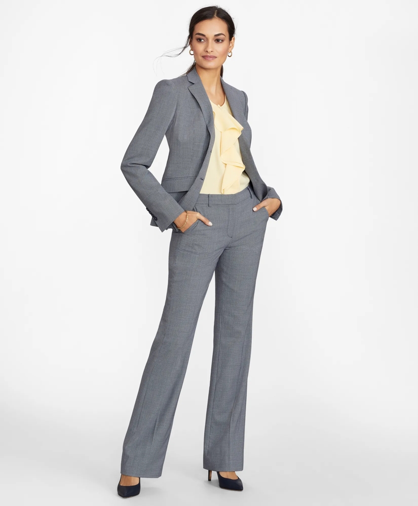 Ruffled Crepe Blouse, image 2