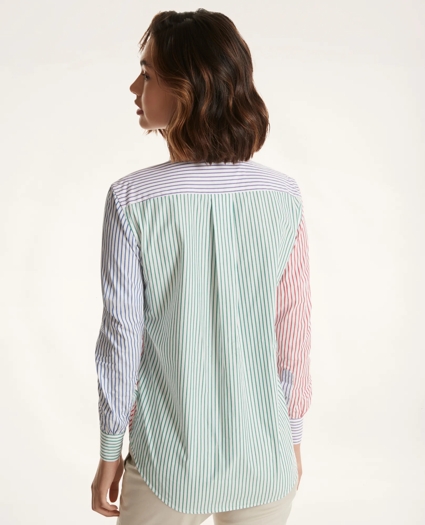 Year of the Tiger Cotton Bengal Stripe Fun Shirt, image 4