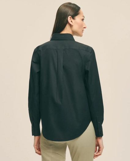 Fitted Non-Iron Stretch Supima® Cotton Dress Shirt, image 4