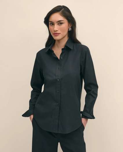 Classic-Fit Non-Iron Stretch Supima® Cotton Dress Shirt, image 3