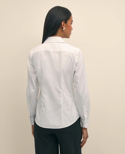 Classic-Fit Non-Iron Stretch Supima® Cotton Dress Shirt, image 4
