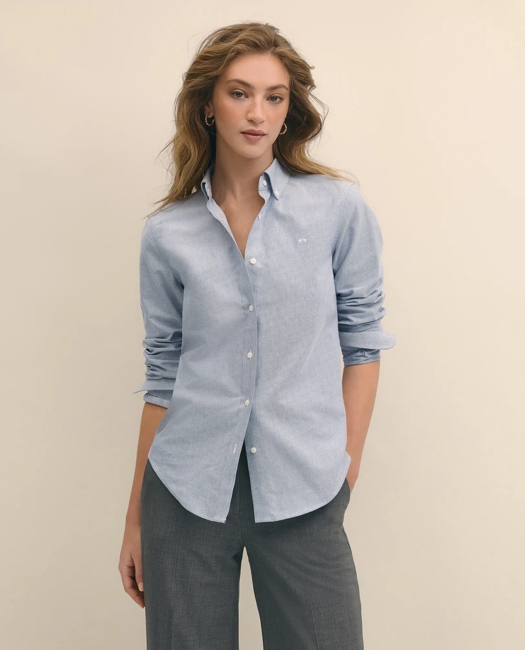 Classic-Fit Cotton Oxford Shirt