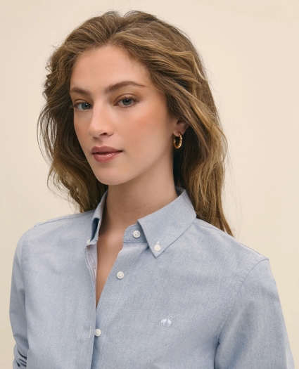 Classic-Fit Cotton Oxford Shirt, image 3