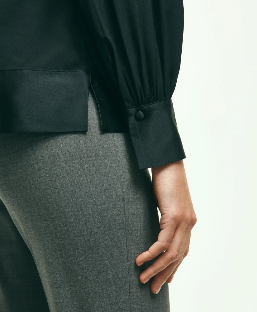 Stretch Silk Blouse, image 5