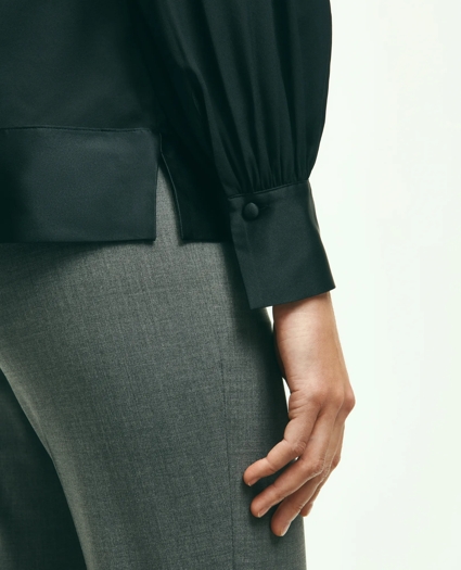 Stretch Silk Blouse, image 5