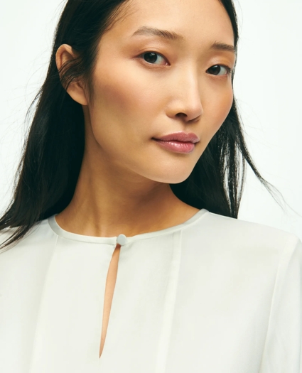 Stretch Silk Blouse, image 3