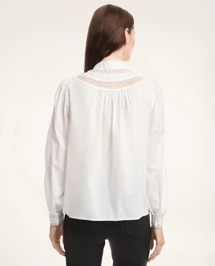 Cotton Voile Lace Top, image 2