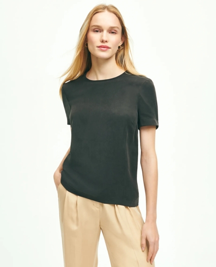 Soft Icons Short-Sleeve Blouse, image 1