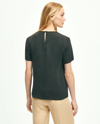 Soft Icons Short-Sleeve Blouse, image 2