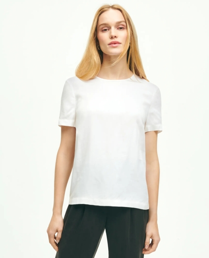 Soft Icons Short-Sleeve Blouse, image 1