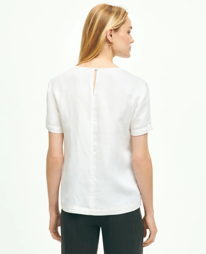 Soft Icons Short-Sleeve Blouse, image 2
