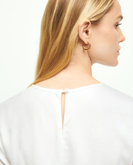 Soft Icons Short-Sleeve Blouse, image 3
