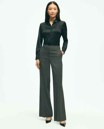 Stretch Silk Blouse, image 4