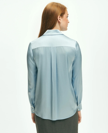 Stretch Silk Blouse, image 3