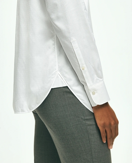 Brooks Brothers X Thomas Mason® Cotton Dobby Luxury Shirt, image 3