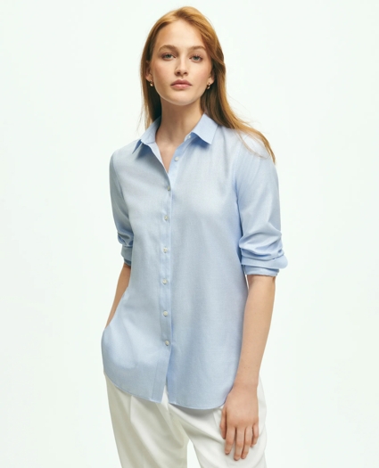 Brooks Brothers X Thomas Mason® Cotton Dobby Luxury Shirt, image 1