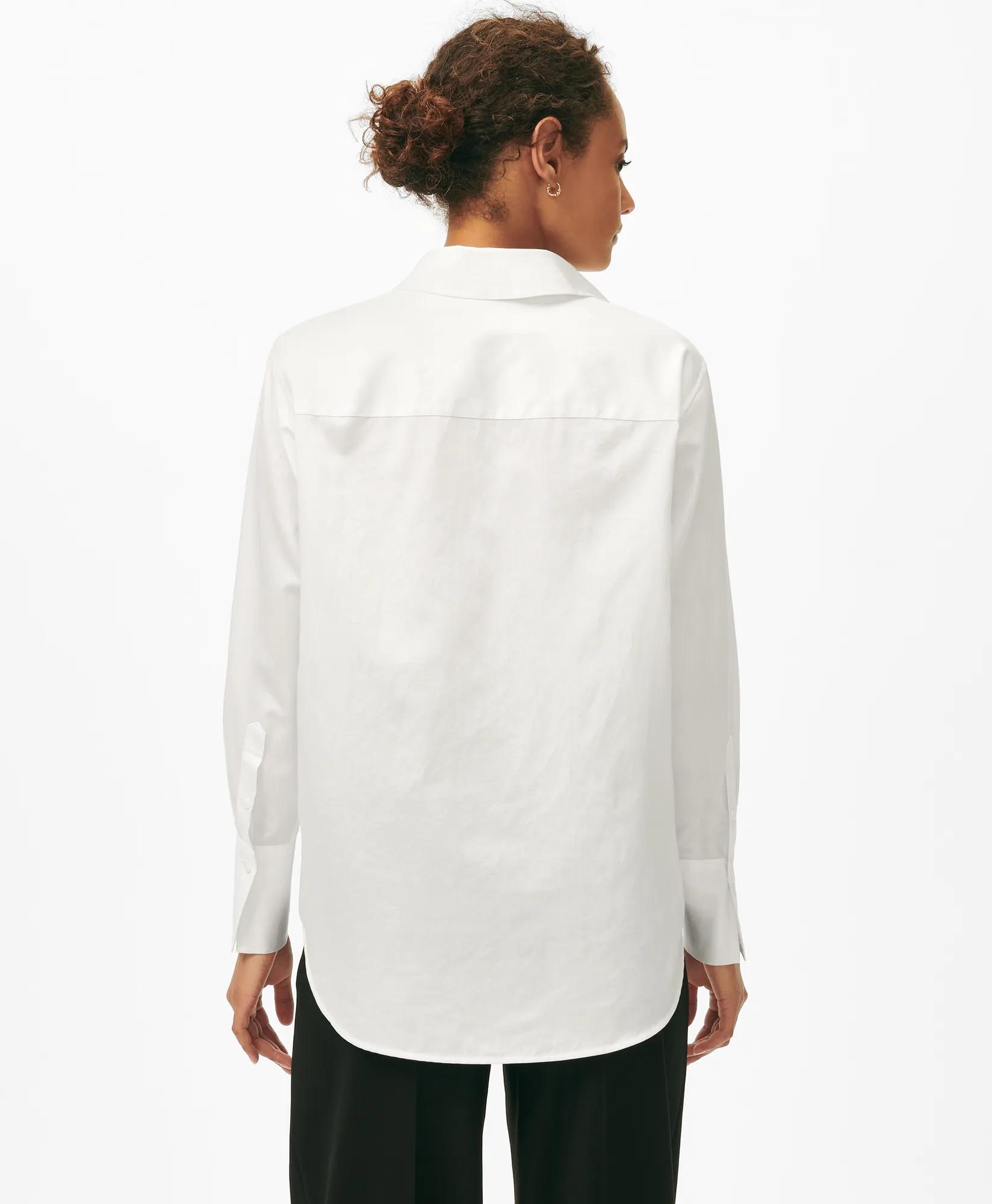 Relaxed Shirt in Supima Cotton Sateen