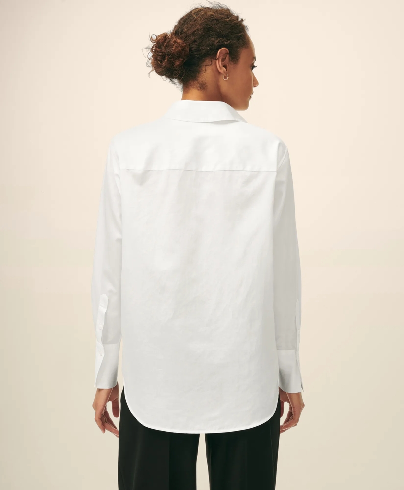 Relaxed Shirt Supima<sup>®</sup> Cotton Sateen