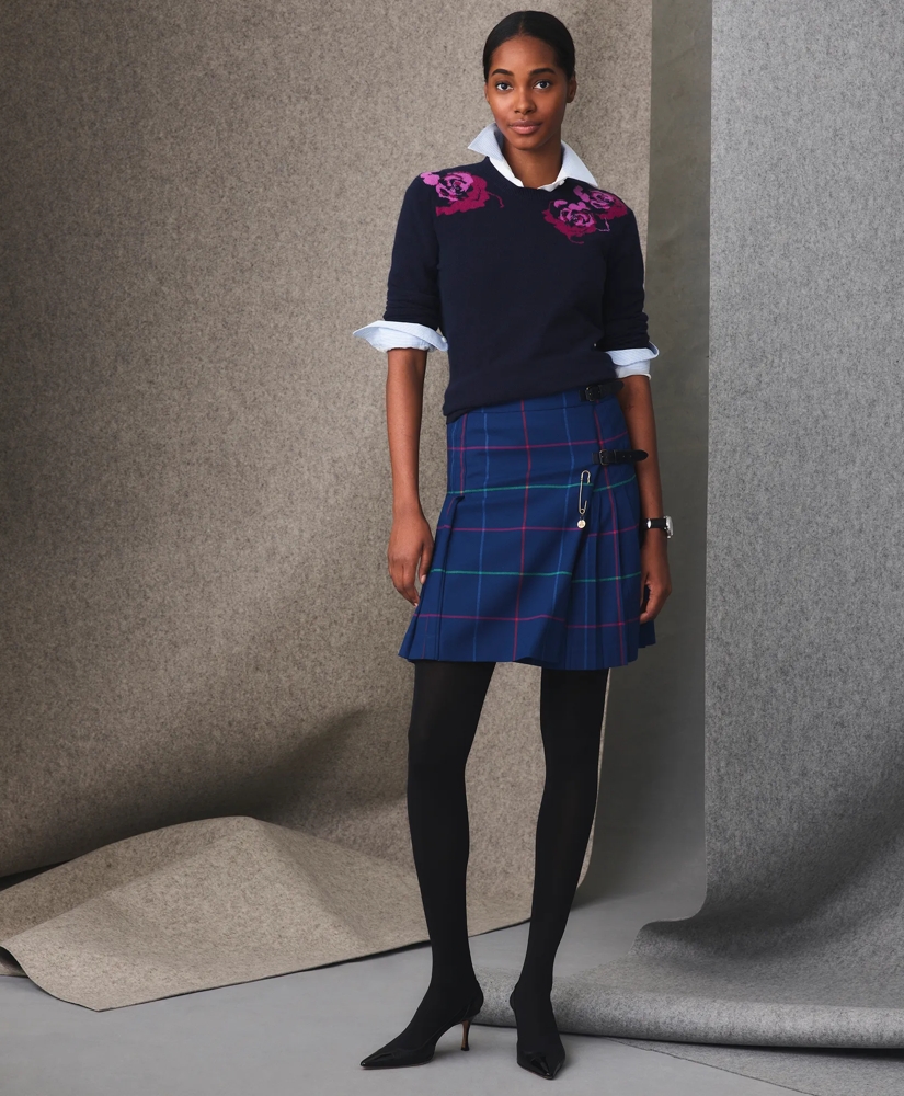 Fitted Contrast Collar & Cuff Shirt in Stretch Supima® Cotton, image 2