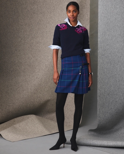 Fitted Contrast Collar & Cuff Shirt in Stretch Supima® Cotton, image 2