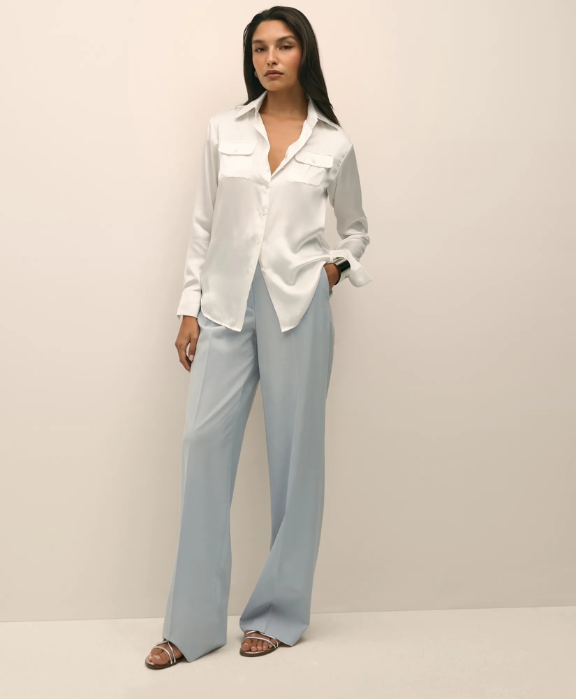 初売り 福袋 Relaxed Silk Washable in Blouse Utility トップス