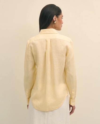 Classic Fit Irish Linen Shirt, image 4