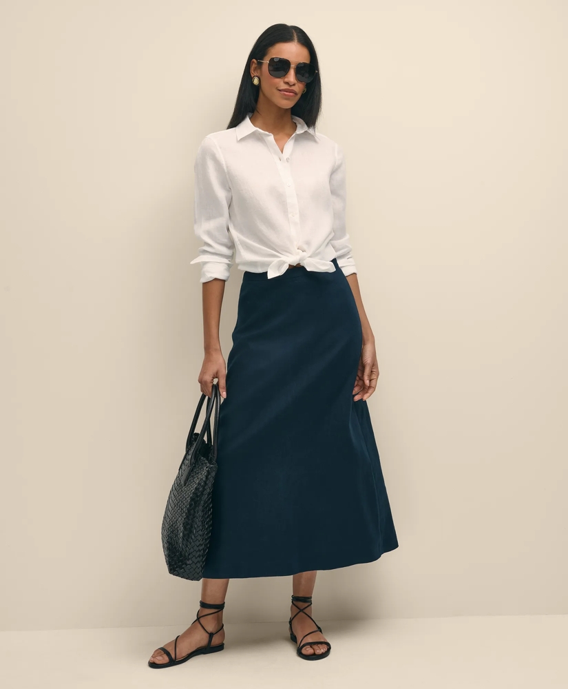 Classic Fit Irish Linen Shirt, image 2