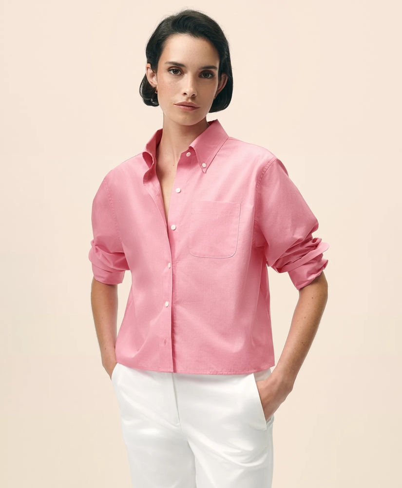 The Cropped Button-Down Shirt, image 3