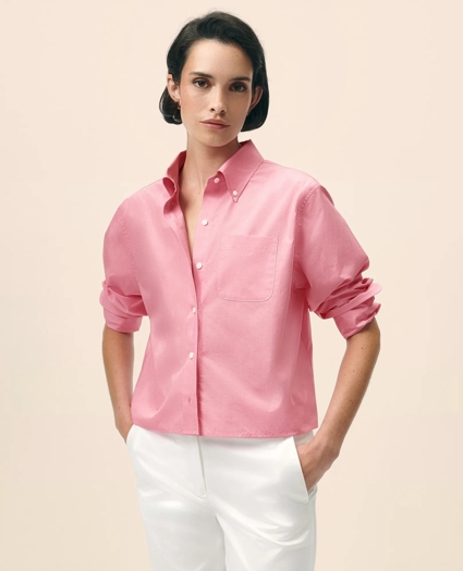 The Cropped Button-Down Shirt, image 3