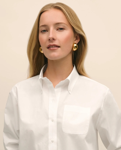 The Cropped Button-Down Shirt, image 3