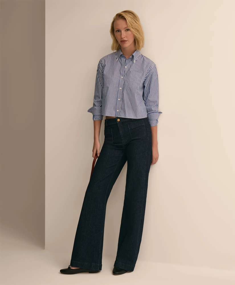 The Cropped Button-Down Shirt, image 2