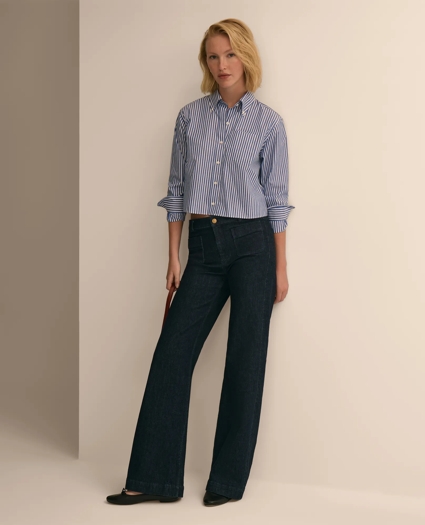 The Cropped Button-Down Shirt, image 2