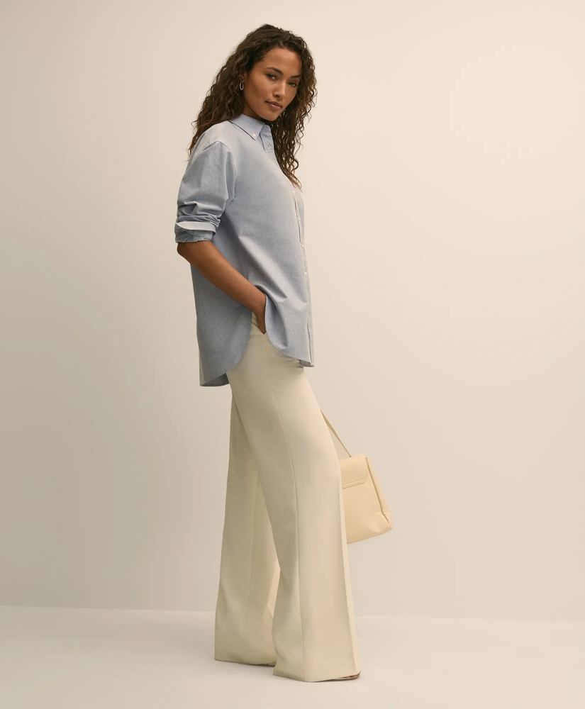 Oversized Cotton Oxford Shirt, image 2