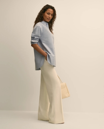 Oversized Cotton Oxford Shirt, image 2