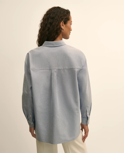 Oversized Cotton Oxford Shirt, image 4