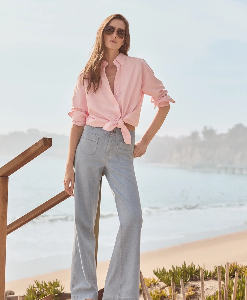 Oversized Cotton Oxford Shirt, image 2